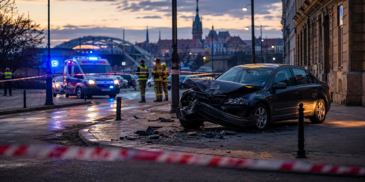 Wypadek na ul. Solnej w Krakowie. Co wiadomo o tragedii i zatrzymanym kierowcy?