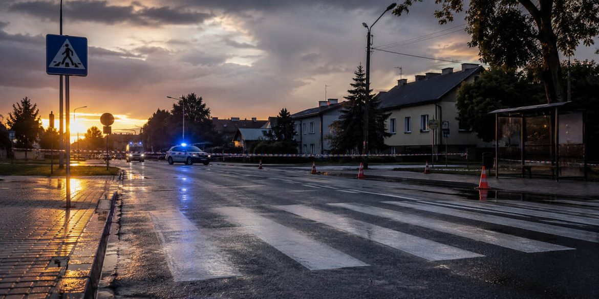 Tragedia w Kałuszynie na DK92. 16-latka zginęła na przejściu dla pieszych