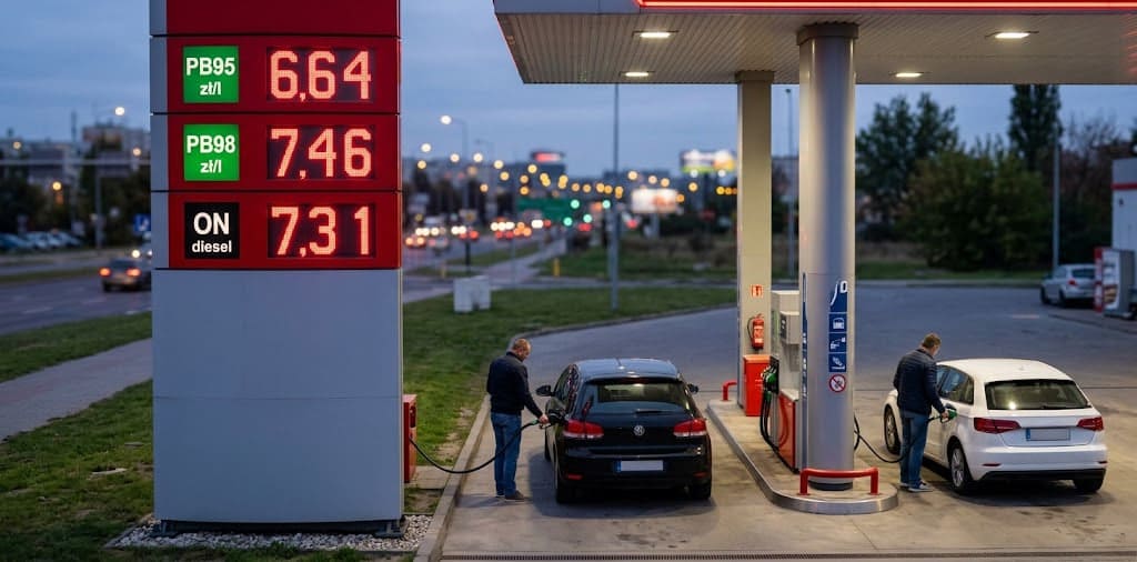 Ceny paliw na weekend 29–31 sierpnia. Benzyna drożeje, diesel tanieje