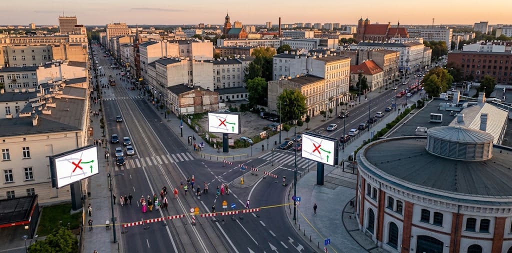 Parada Wolności 2026 w Łodzi: zamknięte ulice i objazdy dla kierowców 29 sierpnia