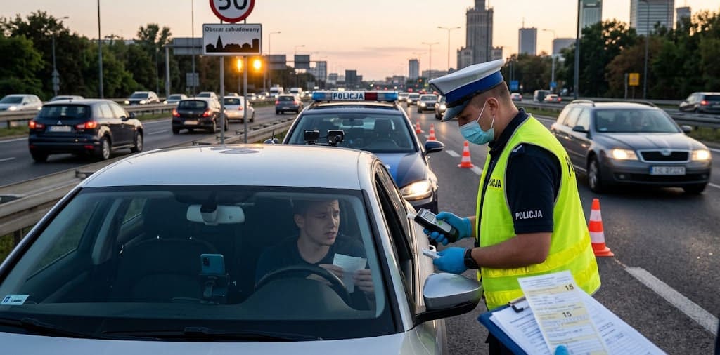 Punkty karne na koniec wakacji. Za te wykroczenia kierowca może szybko stracić prawo jazdy